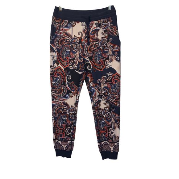 Johnny Was FALL PAISLEY FRENCH TERRY JOGGER SZ S - Picture 2 of 11